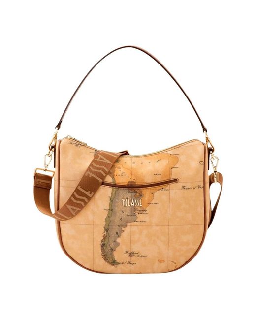 Alviero Martini 1A Classe Brown Shoulder Bags