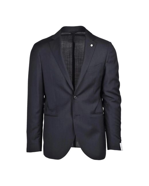 Luigi Bianchi Blue Blazers for men