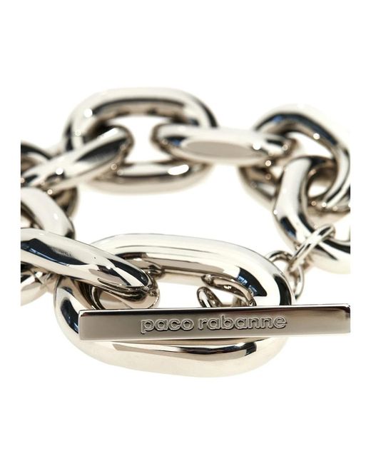 Bracelets Rabanne de color Metallic