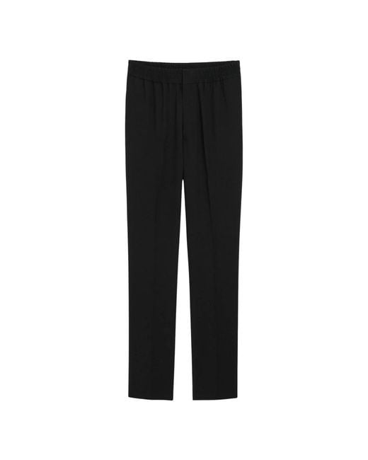 Straight Trousers AMI de hombre de color Black