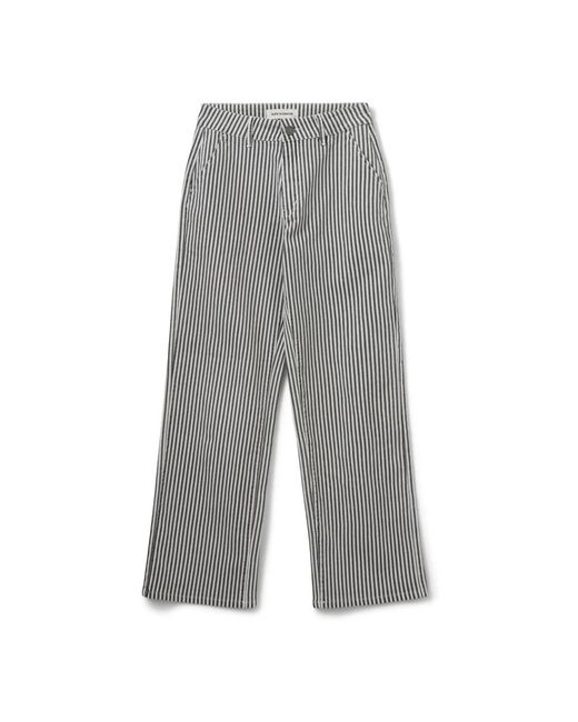 Sofie Schnoor Gray Straight Trousers