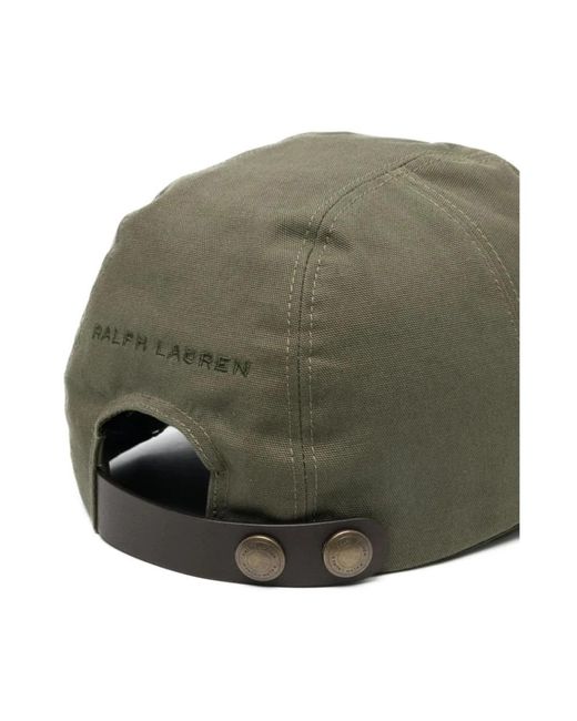 Ralph Lauren Green Caps for men