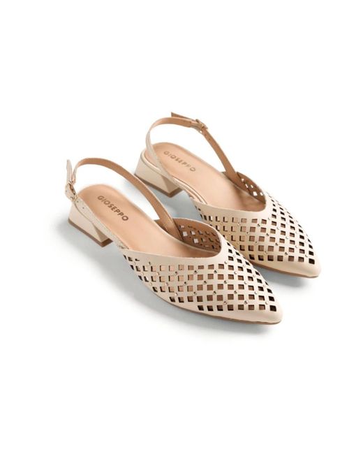 Gioseppo Metallic Lagos Slingback