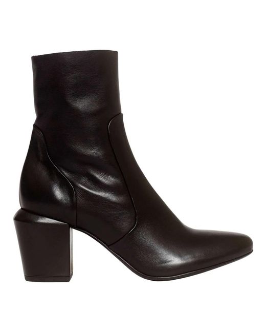 Elena Iachi Black Heeled Boots
