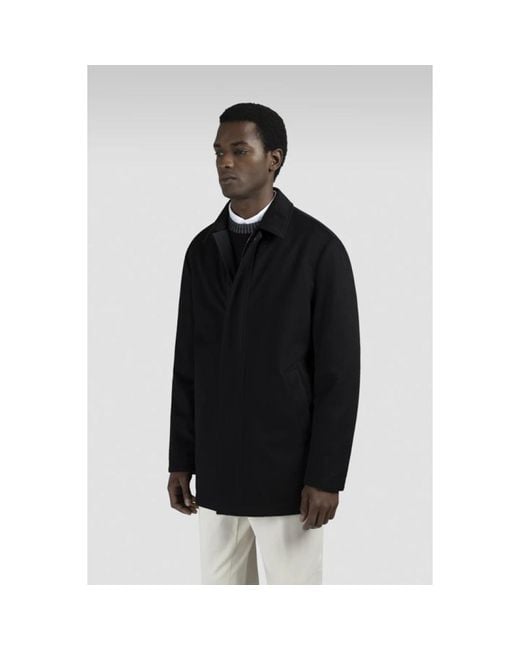 Single-Breasted Coats di Paul & Shark in Blue da Uomo