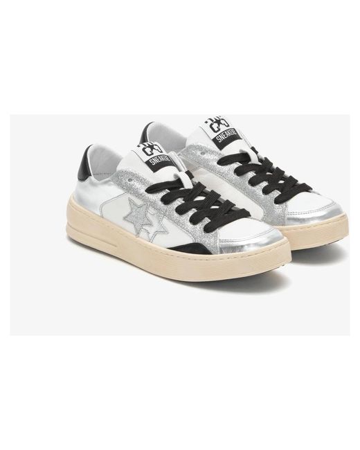 2 Star White Sneakers