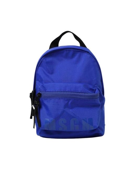 MSGM Backpacks in het Blue