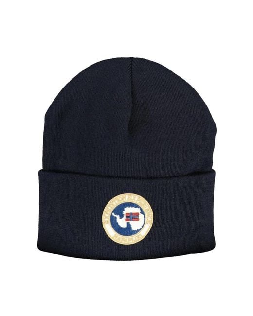 Beanies di Napapijri in Blue da Uomo