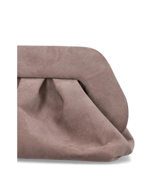 THEMOIRÈ Brown Eco Suede Stilvolles Modeaccessoire