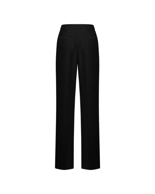 Silvian Heach Wijde Broek Met Elastische Tailleband in het Black