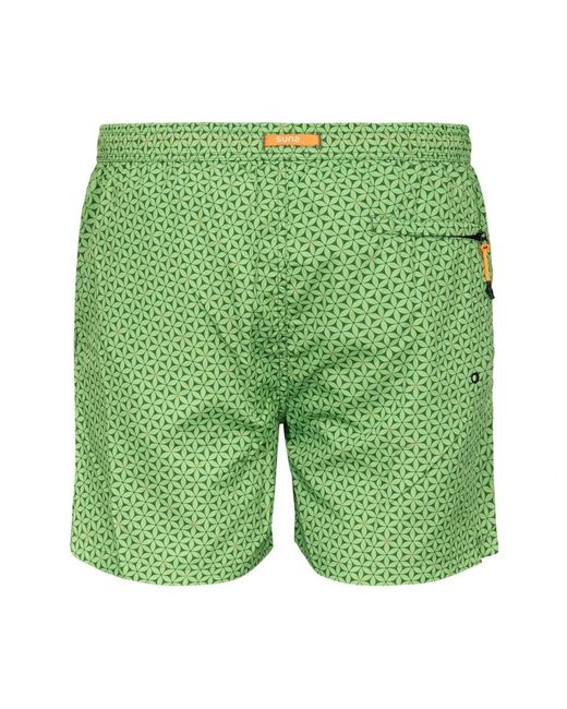 Suns Badmode ,Groen ,Boxer in het Green voor heren