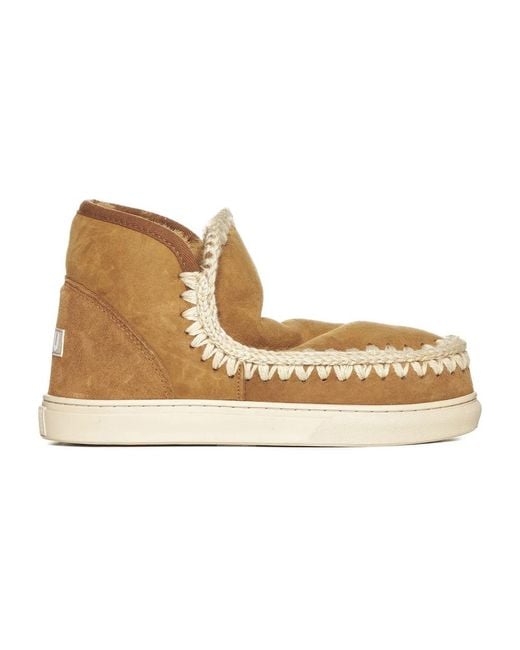 Mou Natural Winter Boots
