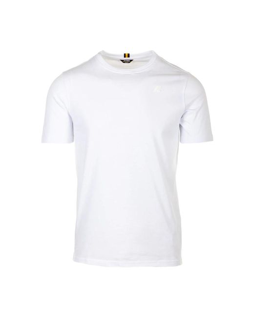 T-camicie di K-Way in White da Uomo