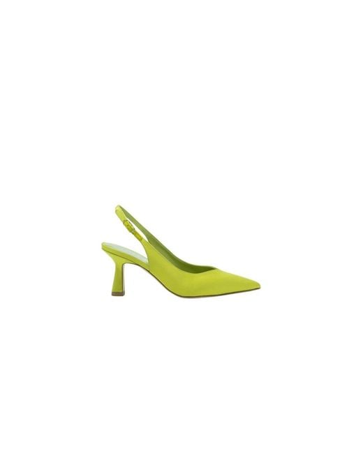 Lella Baldi Yellow Slingback Pump