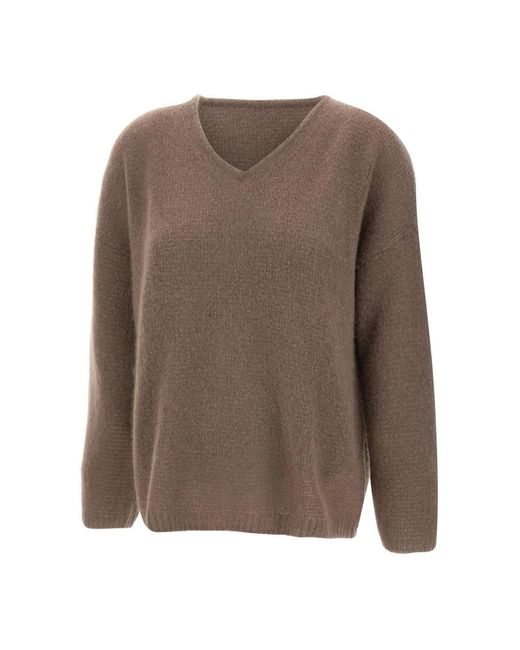 Hemisphere Brown Cashmere Knitwear