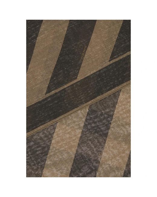 Fendi Green Silk Scarves for men