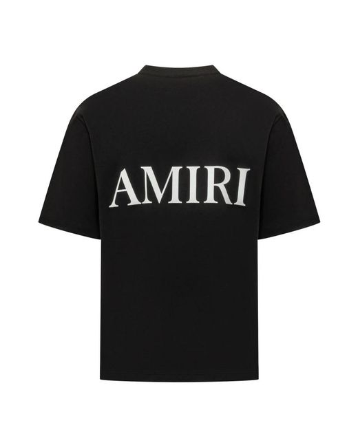 Amiri Black Ma Core Logo T-Shirt for men