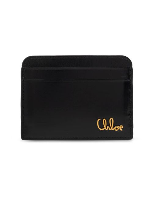 Chloé Black Kartenhalter ikonisch