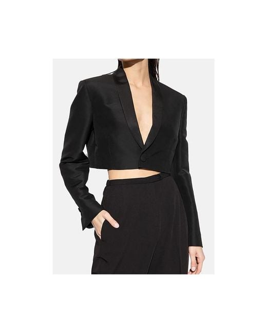 DSquared² Jassen ,Zwart ,Wol Wollen Blazer in het Black
