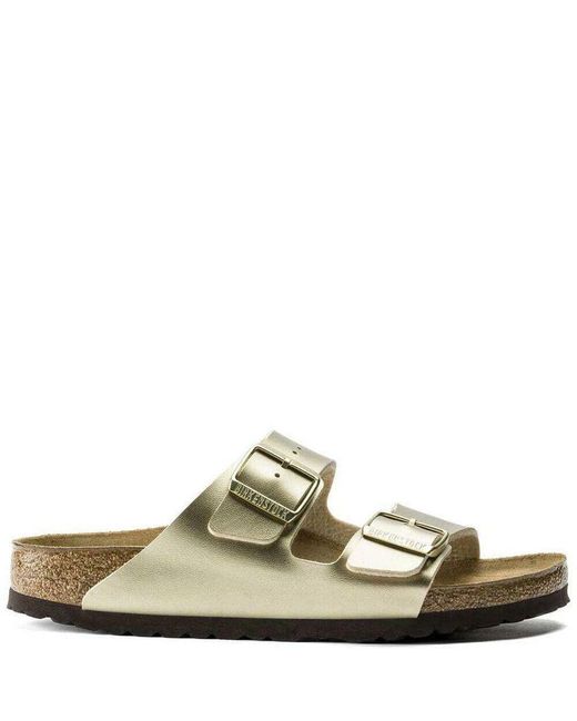 Sliders di Birkenstock in Metallic