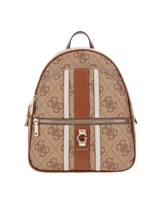 Backpacks Guess de color Brown