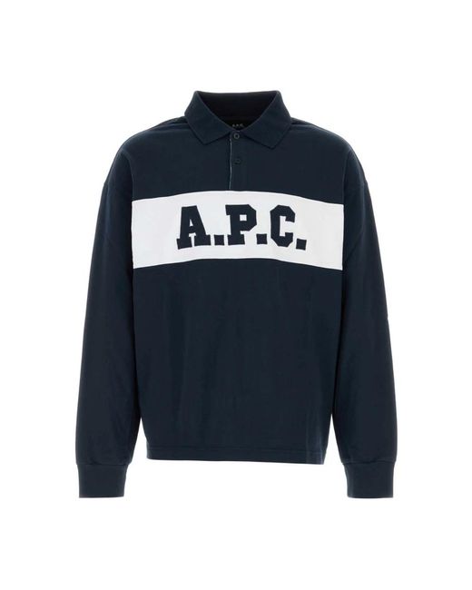 A.P.C. Alexis Polo in het Blue voor heren