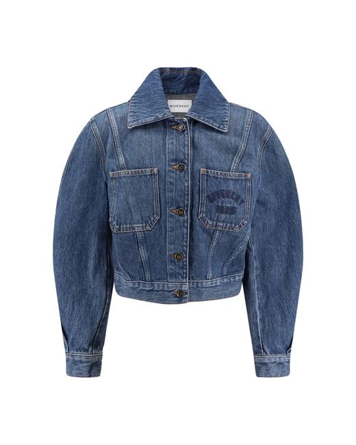 Givenchy Blue Denim Jackets