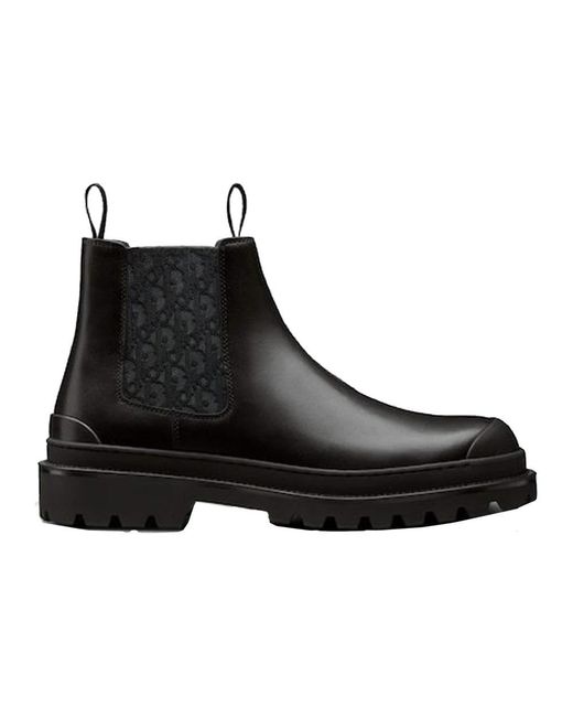 Dior Black Chelsea Boots for men
