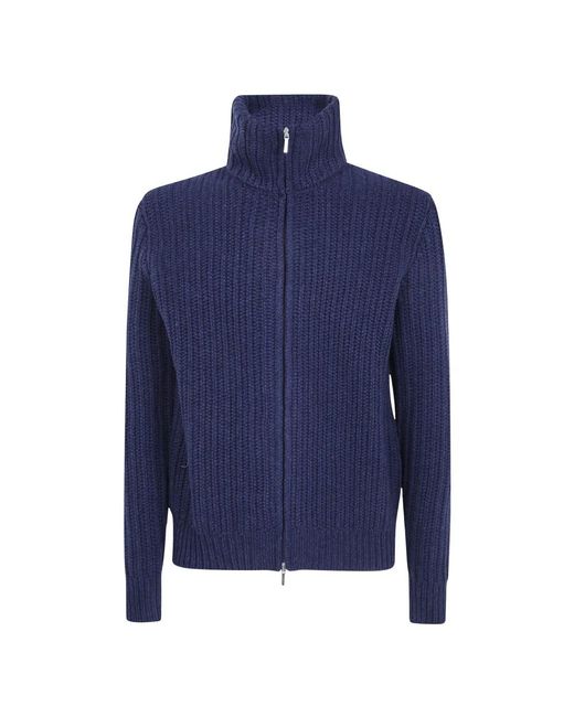 Barba Napoli Cardigans in het Blue voor heren