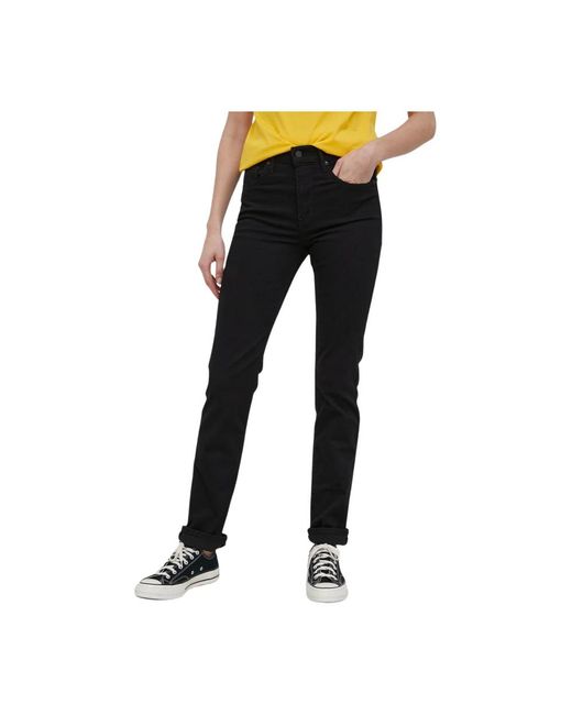 Levi's Rechte Jeans in het Black