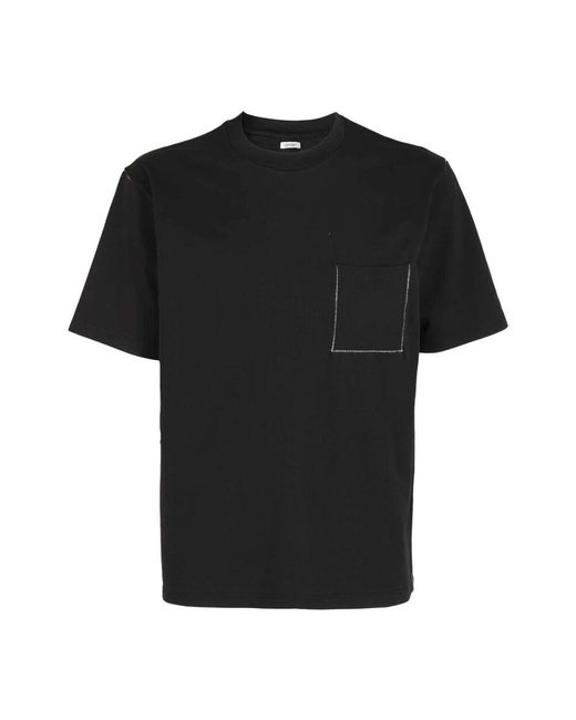 Covert Kontrastnähte hemd in Black für Herren