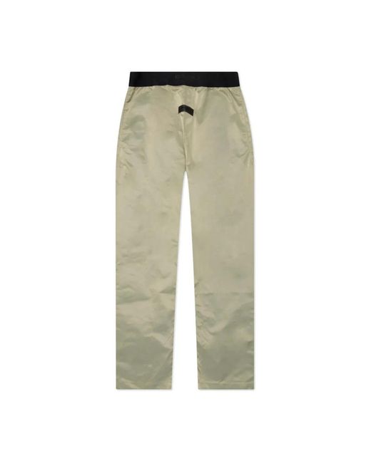 Fear Of God Green Straight Trousers for men