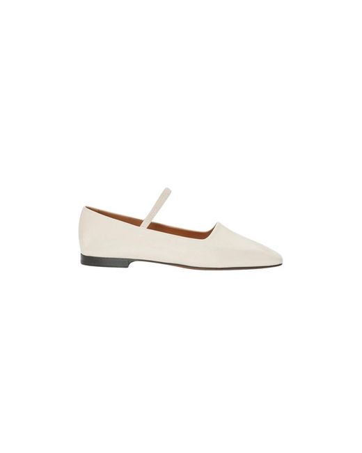 Atp Atelier White Ballerina Shoes