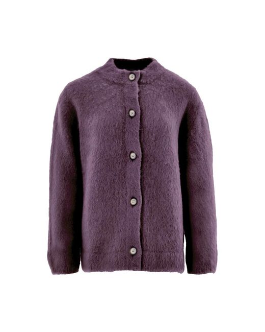 Gran Sasso Purple Cardigans