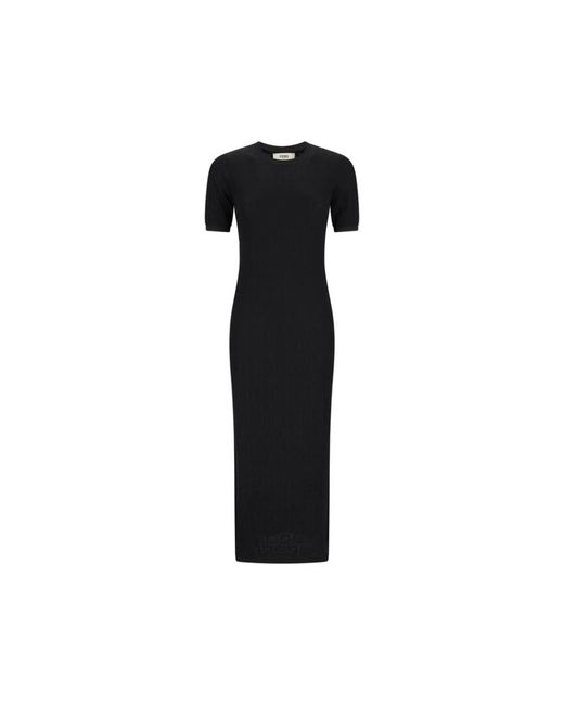 Fendi Black Midi Dresses