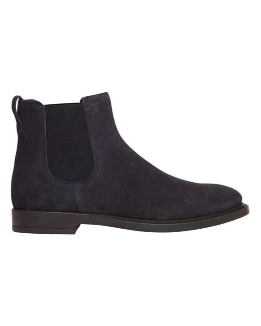 Tod's Blue Chelsea Boots for men