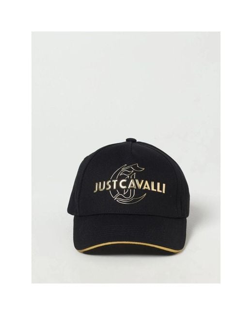 Caps di Just Cavalli in Black da Uomo
