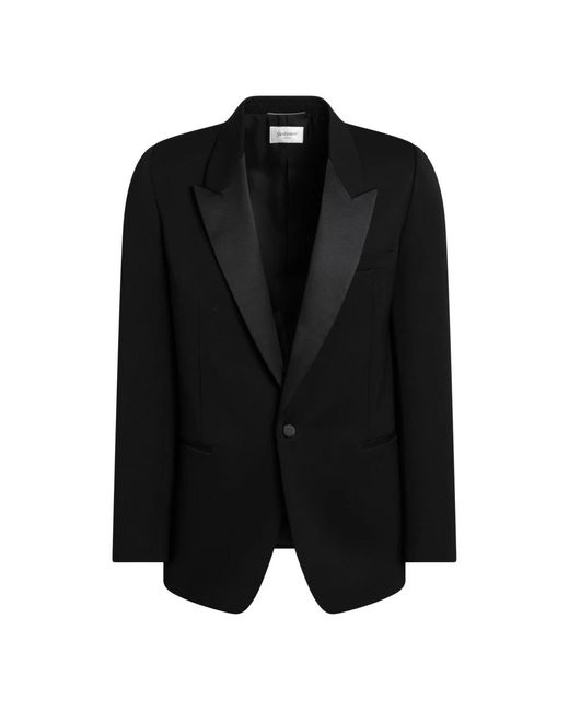 Saint Laurent Black Blazers for men