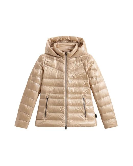 Jackets > down jackets Woolrich en coloris Natural