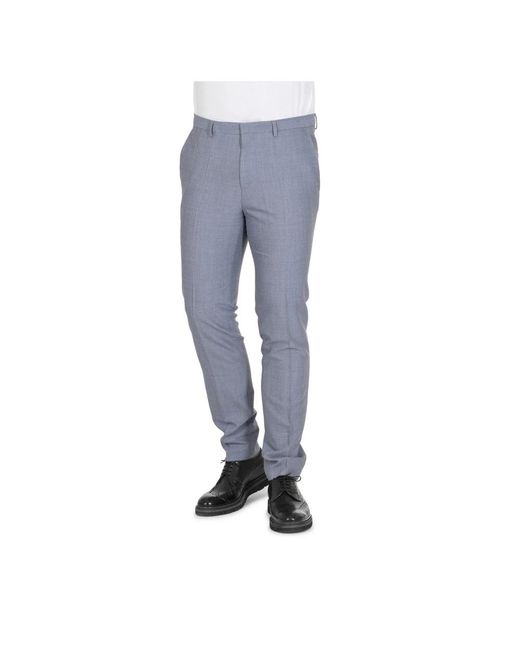 HUGO Blue Suit Trousers for men