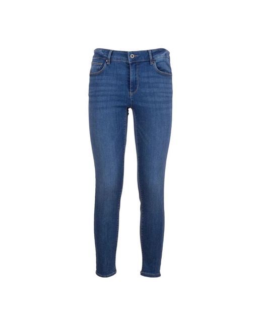 Fracomina Blue Cropped Jeans