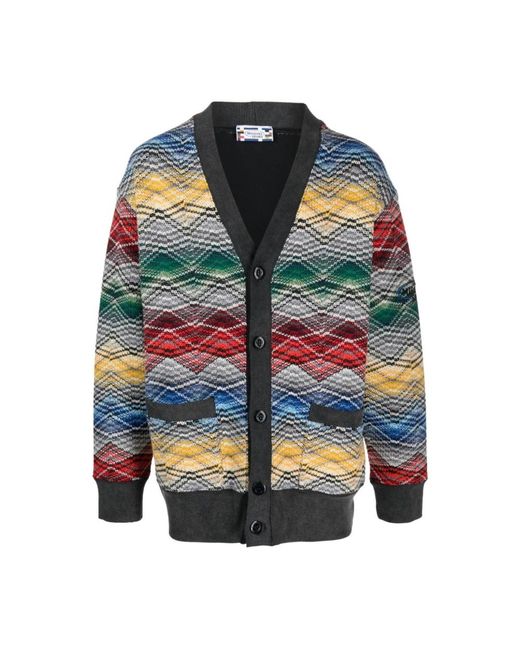 Cardigans Missoni pour homme en coloris Blue
