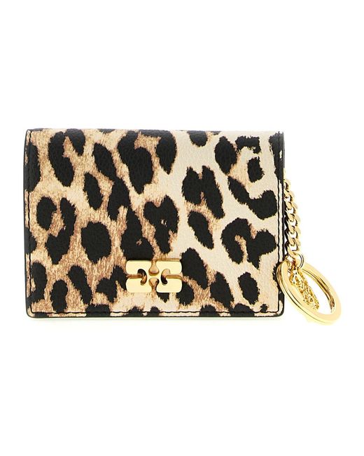 Ganni Metallic Wallets & Cardholders