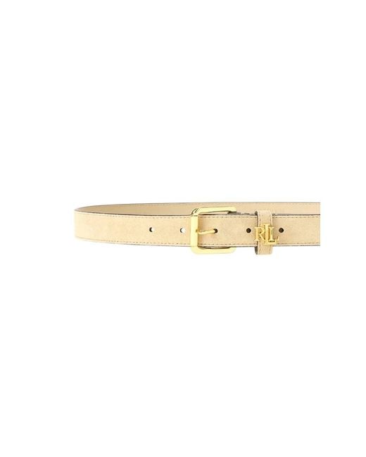 Ralph Lauren White Belts