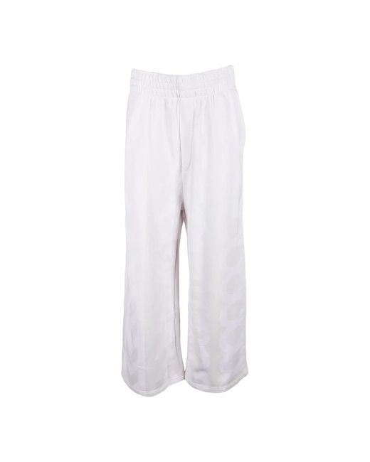 Marc Jacobs White Baumwoll freizeithose