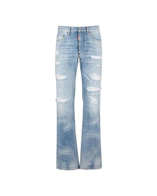 DSquared² Blue Flared Jeans for men
