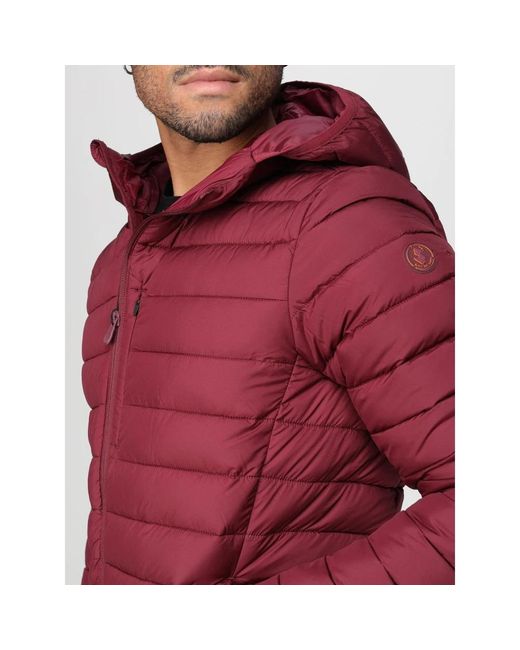 Save The Duck Red Winter Jackets for men