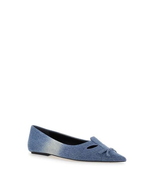 Marc Jacobs Blue Ballerinas