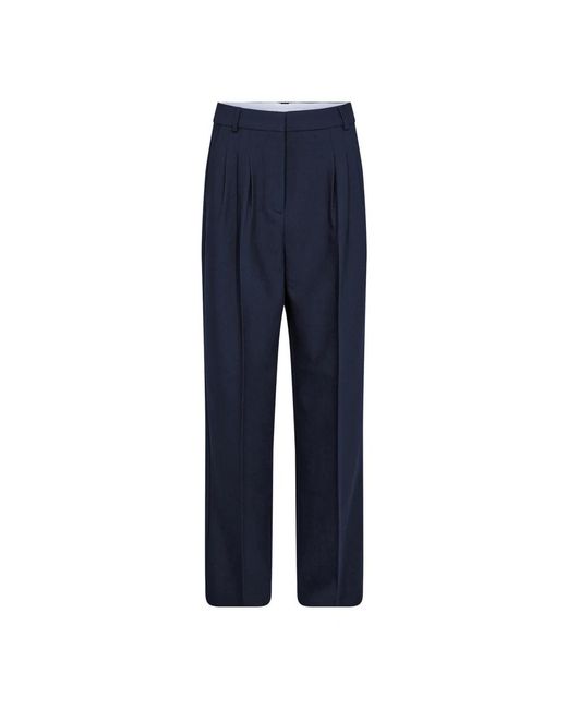 co'couture Straight Broeken in het Blue