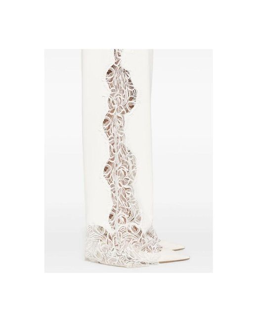 Wide Trousers di Ermanno Scervino in White